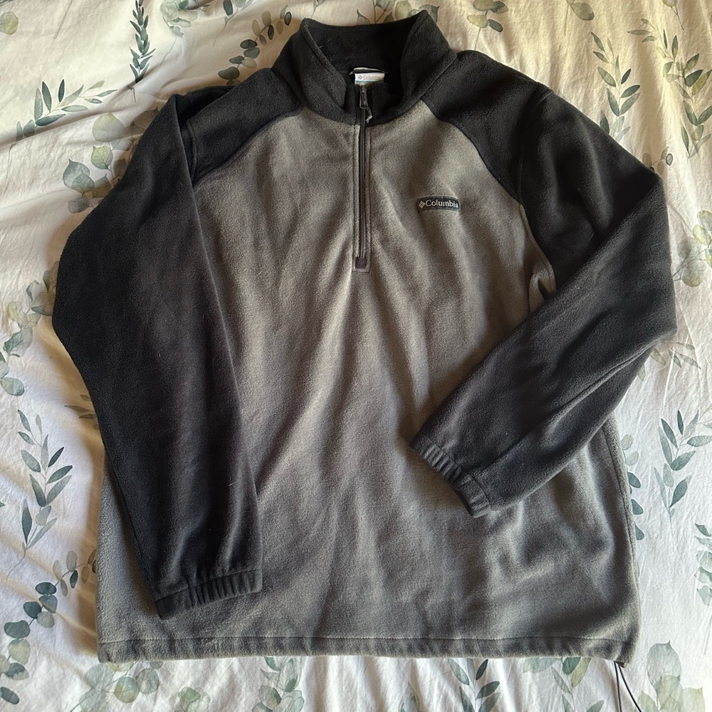 Columbia Men's Two-Tone Zip-Up Sweater